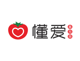 Logo设计懂爱粉面东莞餐饮策划_深圳餐馆设计_惠州LOGO设计