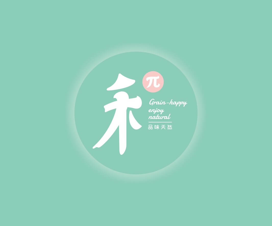 Logo设计禾π生态餐厅品牌命名_武汉餐饮品牌策划_韶关餐饮物料设计_揭阳餐厅设计公司